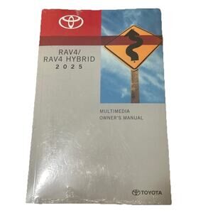 2025 Toyota Rav4 Hybrid Owners Manual User Guide New & Sealed